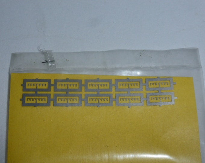 photoetched Ferrari scripts for 1:43 model cars (pack of 10 pieces) Tron TF09