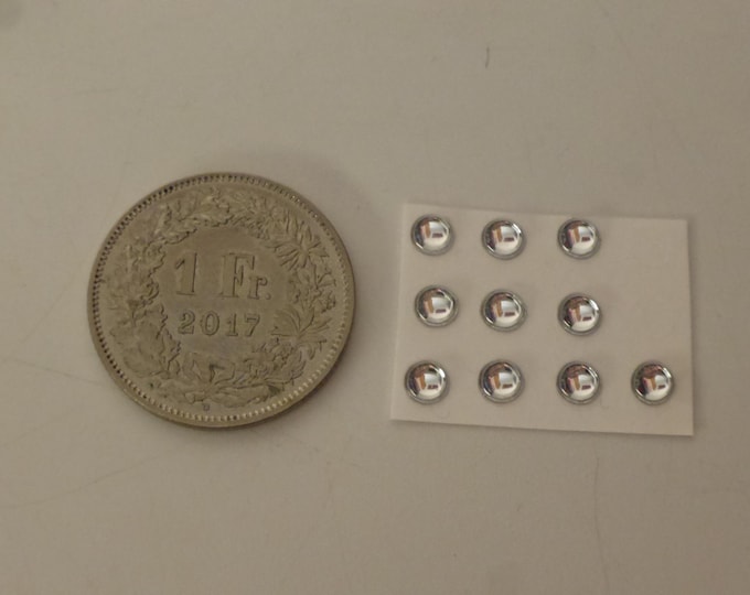 pack of 10 lights for model cars and other models mm 4.0 round CLEAR Remember production