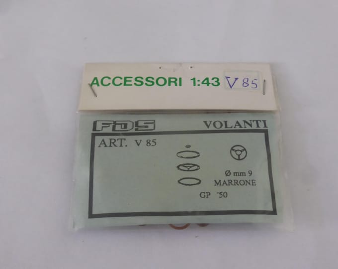 1:43 plastic and photoetched mm 9.0 steering wheels for sports and racing cars of the 50s FDS V85