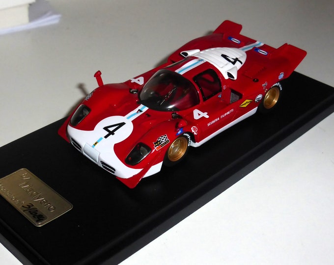 Ferrari 512S Scuderia Filipinetti Targa Florio 1970 #4 Parkes/Mueller Madyero by Remember 1:43 Factory built