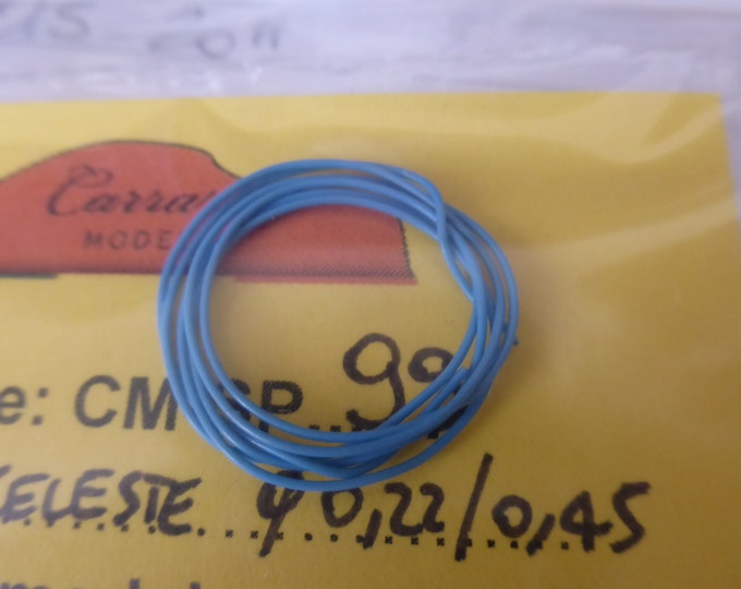 Pack of blue cable (mm 0.22/0.45) for engines and superdetailing racing and rally model cars Carrara Models SP99