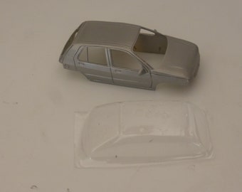 1:43 Transkit for Renault Clio 5 doors phase 1 1990 for Solido base (bodywork and vac-form glasses) pre-painted in silver Remember