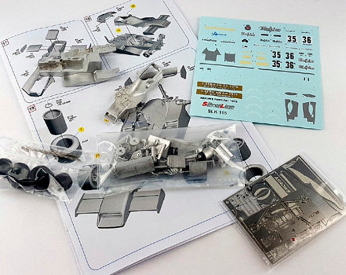 Arrows Cosworth FA1 Formula 1 South African GP 1978 Patrese or Stommelen TAMEO Kits SLK115 1:43 to paint and to assemble