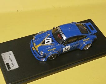 Porsche 934 Gr4 Mugello 6 Hours 1978 #14 Sindel/Kristoffersen MADYERO by Remember Models 1:43 - Factory built