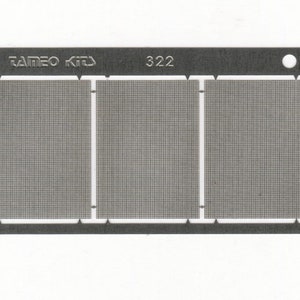 photo etched 1:43 grilles / calandres / griglie / Netz (3 pieces) Tameo FT44