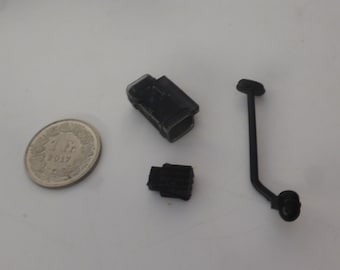 1:43 petrol tank, air snorkel and external battery for OM Serie 50 and other small trucks of the 70-80s by Nonomologati