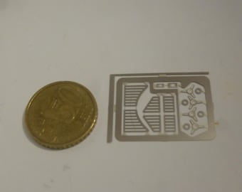 1:43 photoetched set for Ferrari 330 P4 (side grilles, wheelnuts, seatbelts hinges)