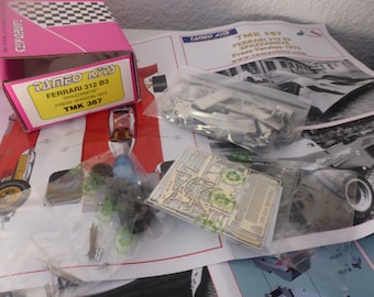 Ferrari 312 B3 F1 Spazzaneve Practice August 1973 TAMEO Kits TMK387 1:43 to paint and to assemble