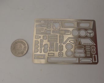 1:43 the definitive photoetched set for Ferrari 250 GTO 62 and other racing GT cars of the 60s (wipers, belts, hooks etc)