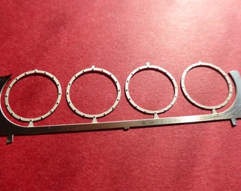 pack of 4 photoetched frames for wheels for GT and racing cars 1:24 Gemini Modelcars 24PE06