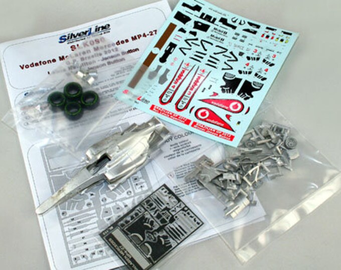 McLaren Mercedes MP4-27 Formula 1 Brazilian GP 2012 Hamilton or Button TAMEO Kits SLK090 1:43 to paint and to assemble