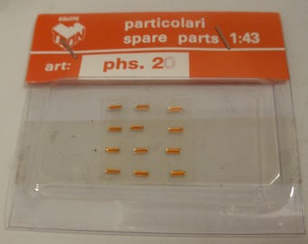 pack of 12 rectangular mm 3x1 lights (ORANGE) for model cars and other models Tron PHS20A