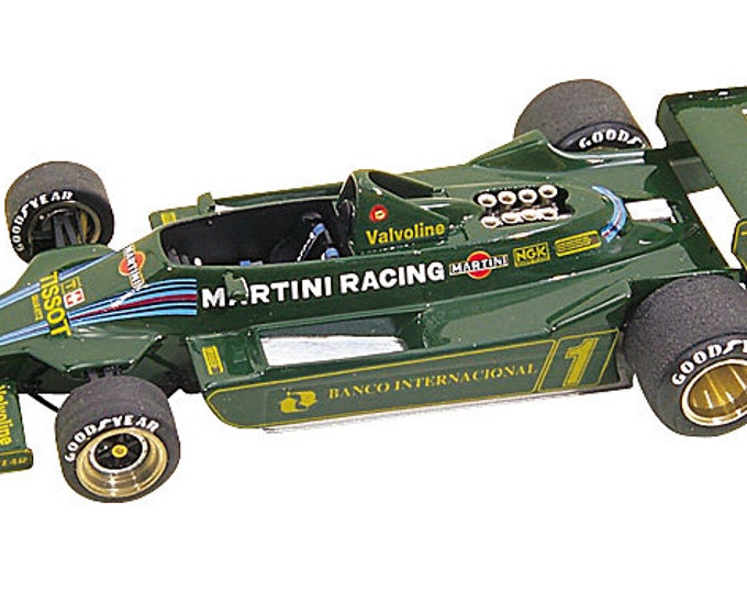 Lotus Ford Cosworth 79 F.1 Argentine GP 1979 Andretti or Reutemann Tameo Kits TMK175 1:43 to paint and to assemble