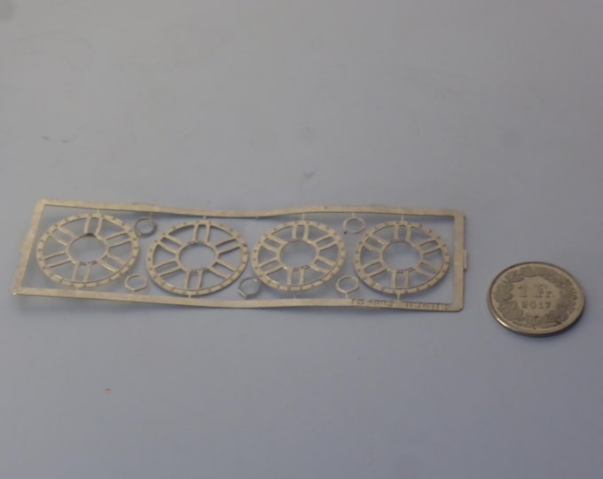 1:18 photoetched wheel inner parts and nuts for GT and racing cars