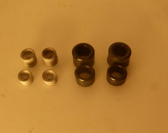 1:43 white metal 5-spokes wheels (and rubber tires) for Alfa Romeo 33TT12 and other Sport Prototypes of the 70s FDS production #20