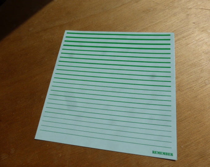 high quality 1:43 decals filets (green) Remember TK69/10