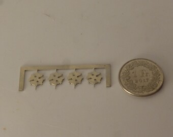 1:43 photoetched wheel central parts for Renault 18, Fuego etc