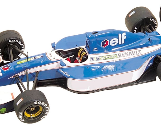 Ligier Renault JS37 French GP 1992 Comas or Boutsen Tameo Kits TMK160 1:43 to paint and to assemble