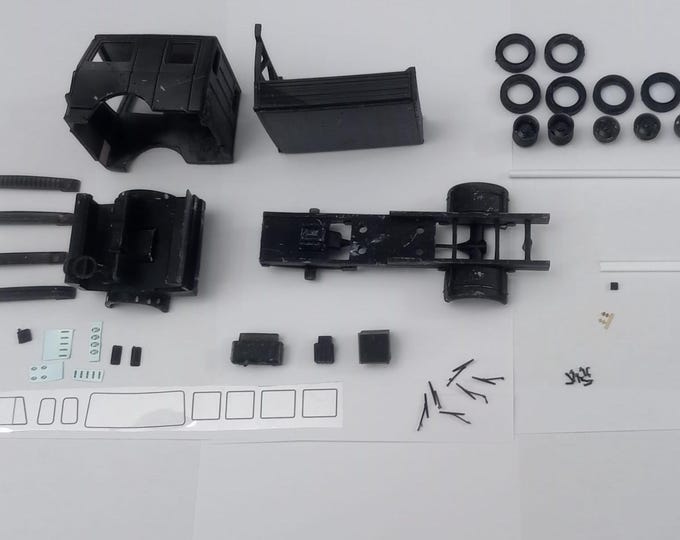 OM Fiat Iveco Serie 50 double cabin truck 3D kit by Nonomologati 1:43
