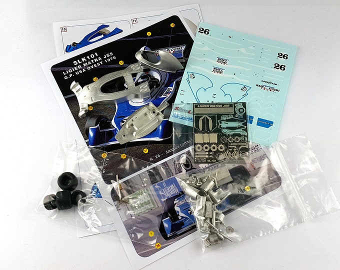 Ligier Matra JS5 Formula 1 USA West GP 1976 Jacques Laffite TAMEO Kits SLK101 1:43 to paint and to assemble