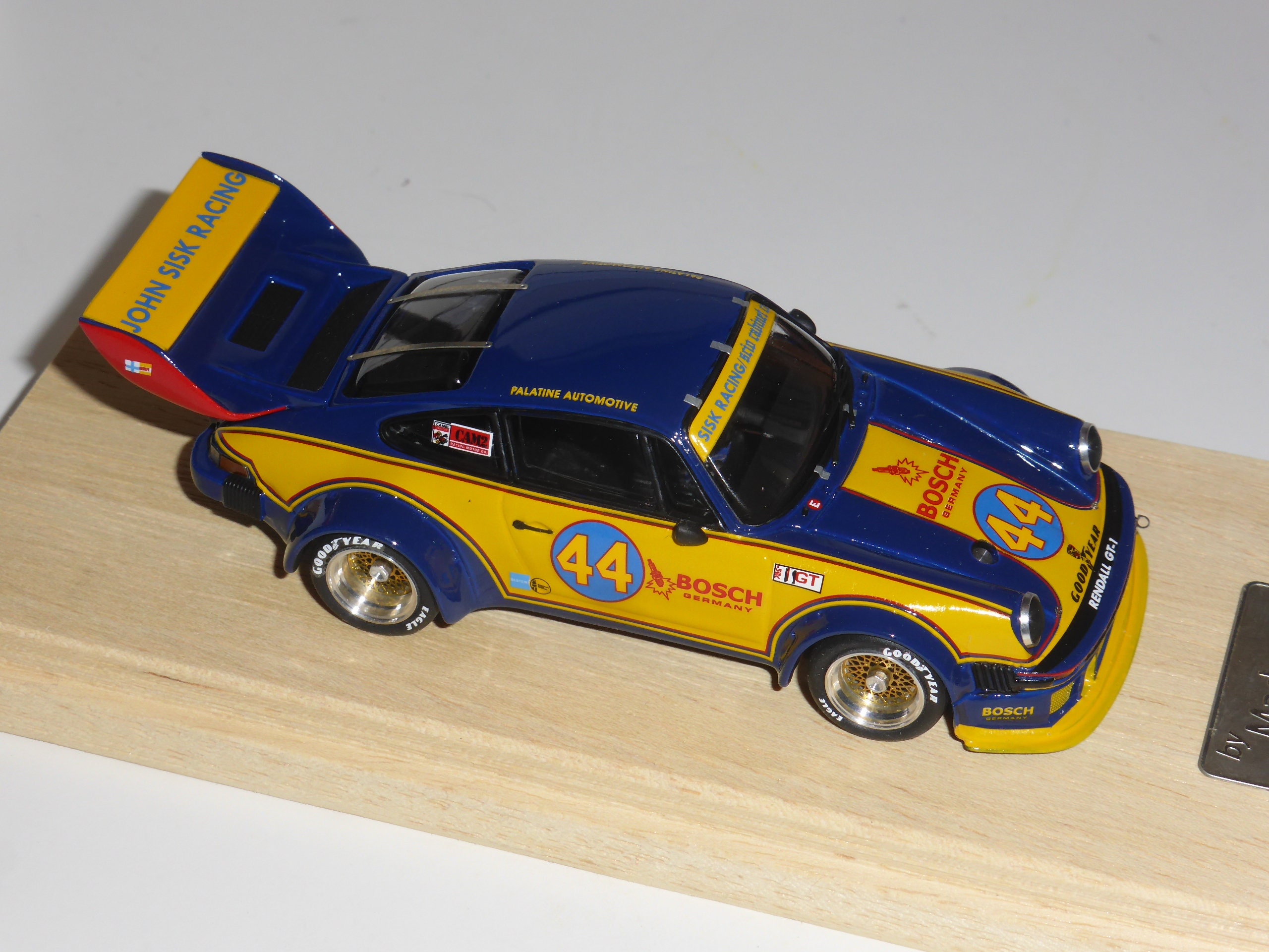 TSM 1/43 ポルシェ 934/5 IMSA ミッド-オハイオ 1977 TSM 1/43 Porsche 934/5 IMSA Mid-Ohio 1977 Resin Model Car