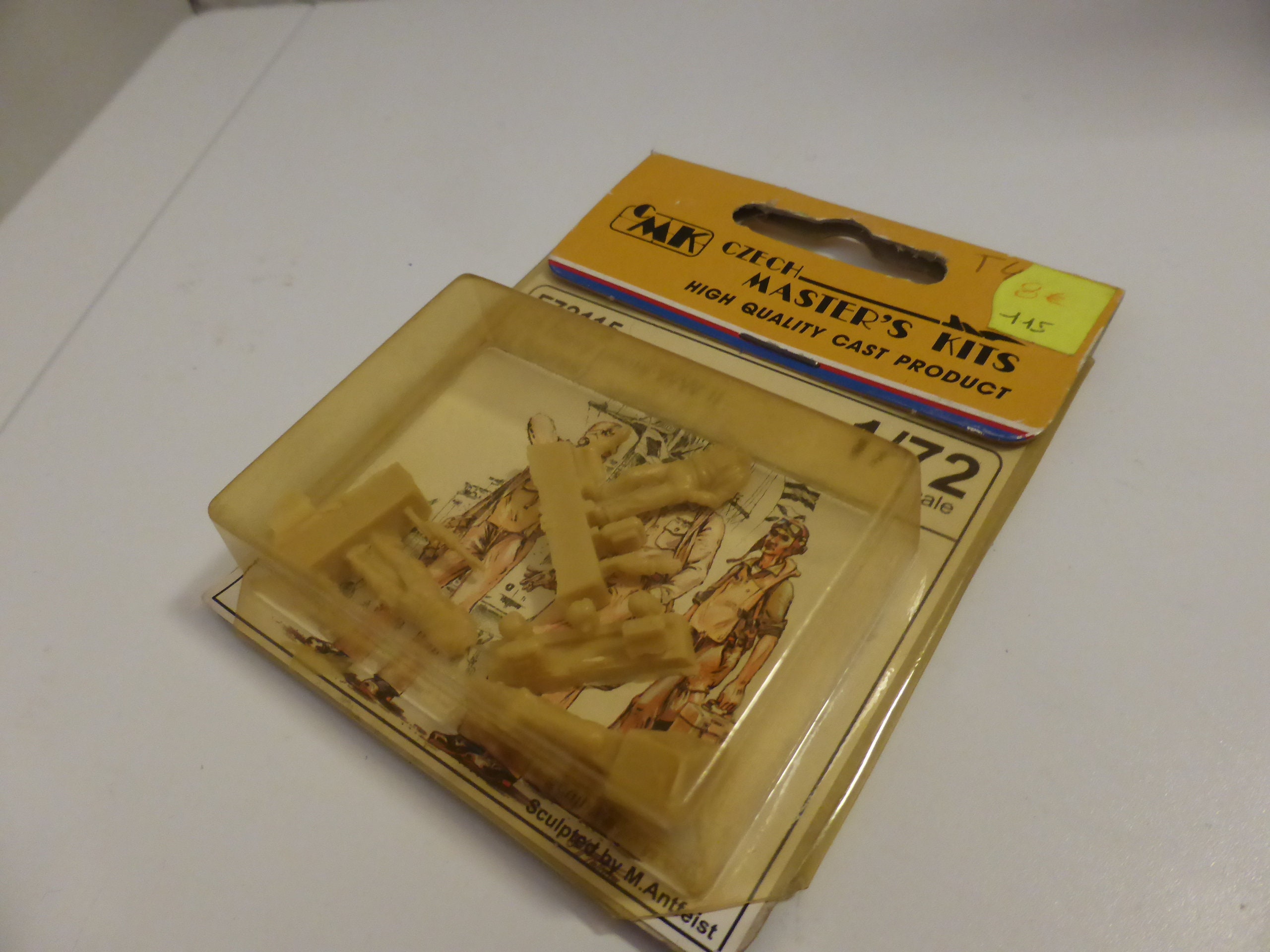thumbnail image 2 of 1/72 Scale WWII US Navy Crew Figures – 10 Resin Model Miniatures – FPJ Unpainted Kit 2 of 5