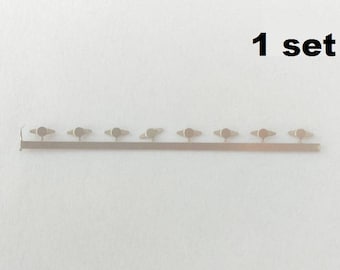 Pack of 8 photo-etched 2-ears spinners 1:43