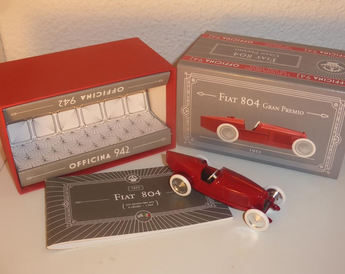 Fiat 804 tipo Gran Premio 1922 Officina942 white metal model 1:43 #SR5