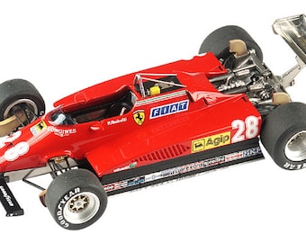 Ferrari 126 C2 F.1 Dutch / German / Italian GP 1982 TAMEO Kits TMK316 1:43 to paint and to assemble