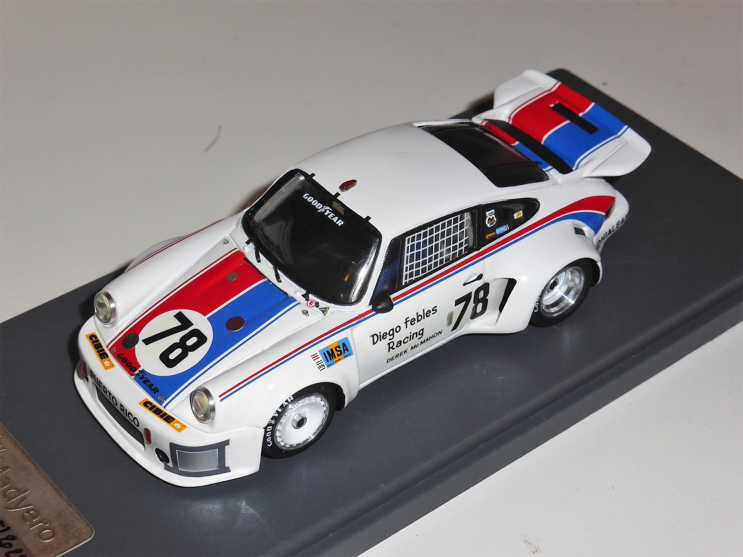 Porsche 911 Carrera RSR Diego Febles Racing Le Mans 1976 78 Febles