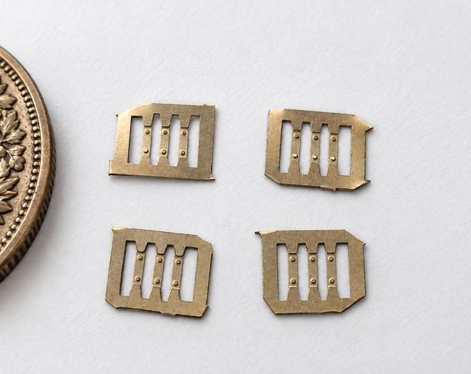 1:43 photoetched windshield fixing plates for racing cars (12 pcs)