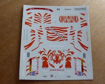 1:43 decals Porsche 993 911 Carrera RS Gunnar-Superflo 24h Daytona 1996 #27 Refenning/Vargo