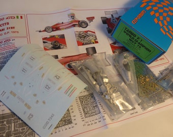 Ferrari 312T Formula 1 Monaco GP 1975 Lauda TAMEO Kits WCT-075 1:43 to paint and to assemble