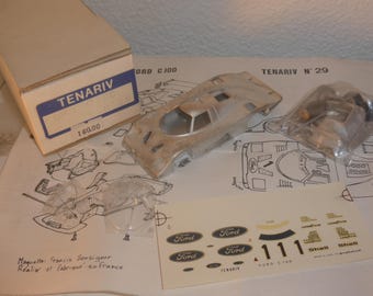 Ford C100 Gr.C 1000km Monza 1982 Surer/Ludwig/Winkelhock 1:43 white metal kit Tenariv n.29