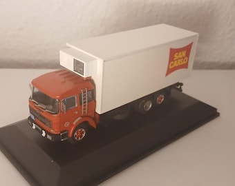 OM 170 3-axles frigo San Carlo special Handbuilt model by Nonomologati 1:87 H0