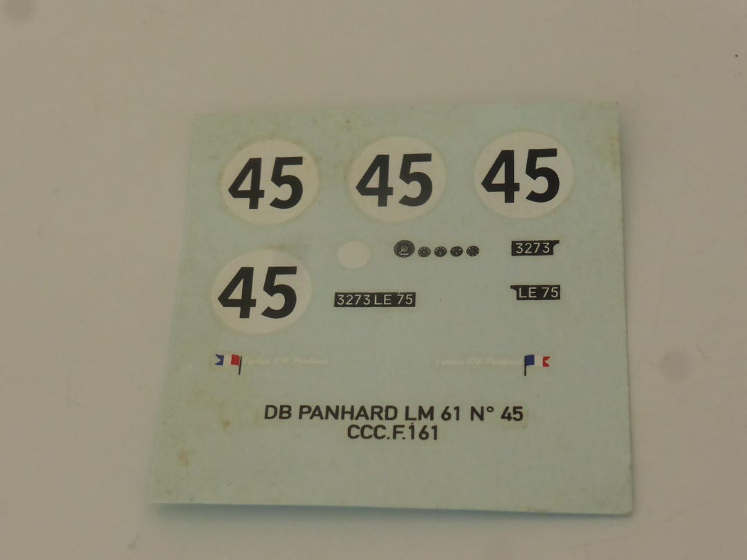 Provence Moulage Panhard #45 - 3e 24 Heures Du Mans 1961 - 1/43 - Série Le Mans
