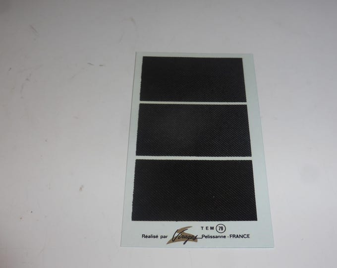1:43 waterslide decals sheet KEVLAR EFFECT three colours Virages catalogue number TEM79