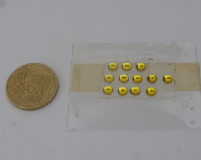 pack of 12 lights for model cars and other models mm 4.5 round YELLOW Tron PHS4.5G