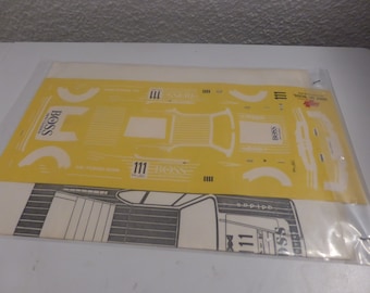 1:43 decals for BMW M1 Gr.B Boss 1000km Nurburgring 1984 #111 Manthey/Mertes