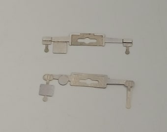 Photoetched rear panels for trucks of the 70/80/90s (2 types) by Nonomologati 1:87 H0