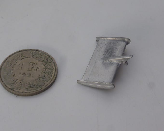 1:43 white metal rear wing for Ferrari 312 B2 F.1 1971 and other Formula 1 cars of the early 70s