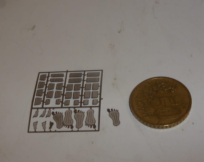 1:24 photoetched funny custom foot pedals Detail Masters DM2200