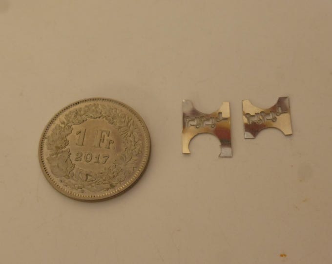 photoetched bonnet hooks for 1:43 scale models (small size) ABC F6 pack of 10pcs