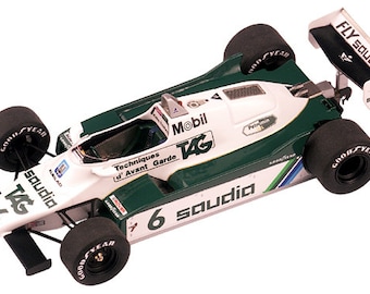 Williams Ford Cosworth FW08 F.1 Swiss GP 1982 Rosberg or Daly TAMEO Kits TMK302 1:43 to paint and to assemble