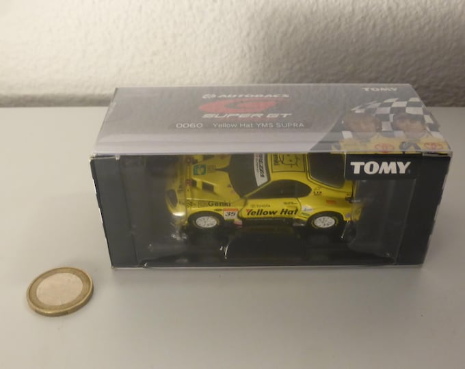 1:64 Toyota Supra Yellow Hat Japan Super GT 2005 Series Tomica Limited 0060