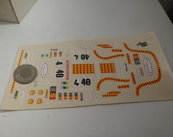 1:43 decals Porsche 935 Gr5 Claude Haldi Le Mans and Dijon 1978 Record production