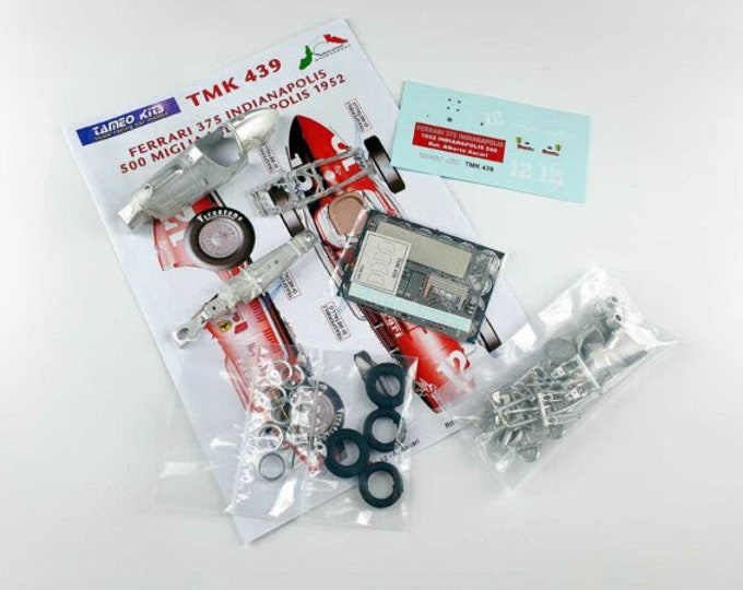 Ferrari 375 Indianapolis 500 Miles 1952 Alberto Ascari TAMEO Kits TMK439 1:43 to paint and to assemble