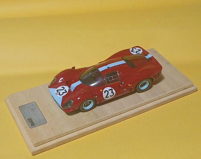 Ferrari 330 P3/4 Maranello Concessionaires ch.0854 Le Mans 1967 #23 Attwood/Courage AMR Annecy built by Madyero Studio 1:43