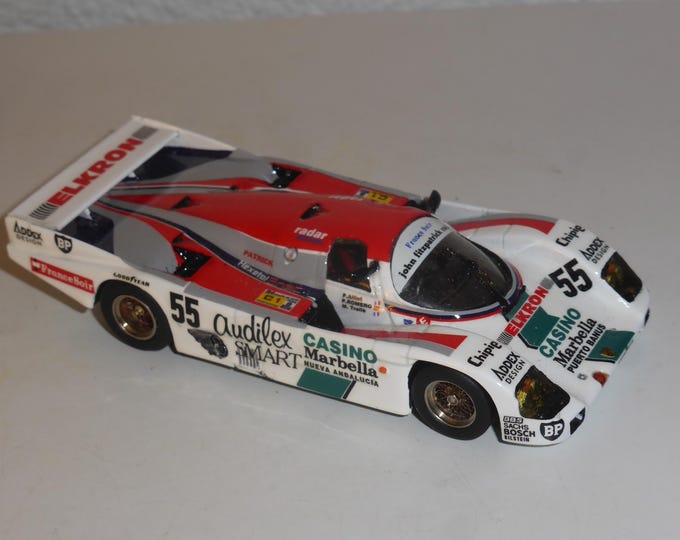 Porsche 962C Fitzpatrick Le Mans 1986 #55 Trollé/Romero/Alliot Starter transformation by Allinand 1:43