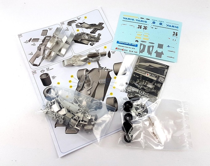 Arrows Cosworth FA1 Formula 1 Varig Brazilian GP 1978 Riccardo Patrese TAMEO Kits SLK120 1:43 to paint and to assemble